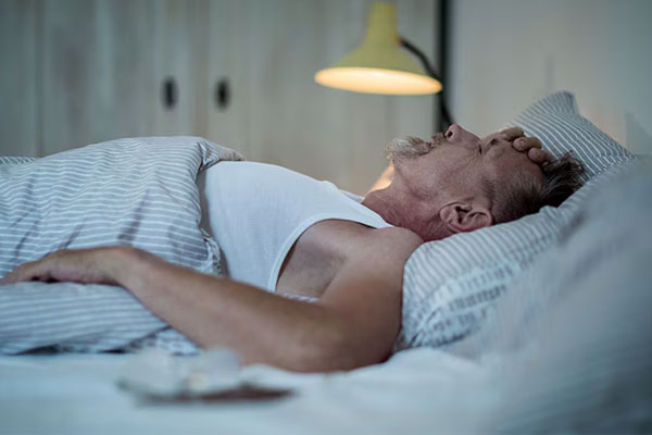 سکته مغزی در خواب/در شب